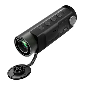 MiLESEEY TNV10 PRO Thermal Monocular 320x240 13mm 1000 Yards 50 Hz Aircraft Mg-Al Alloy Night Vision Handheld Imaging 4X Zoom Video Recording UHD Mode Outdoor Wildlife Hunting Gift,Christmas gift for man