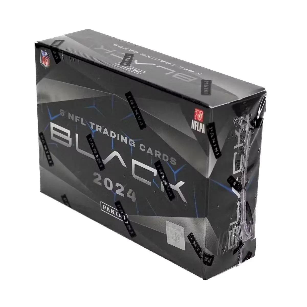 Panini 2024 Black Football Hobby Box - 5 Cards Per Pack with Rookie Patch Autograph & Memorabilia Cards - NFL Trading Cards Collection