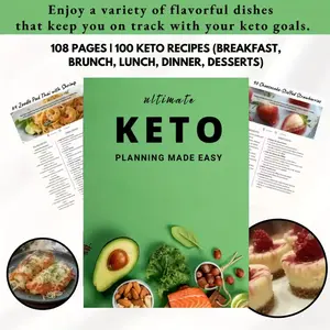 100 Ketone Body Recipes: A Complete Guide to Low Carbohydrate, High Fat, Protein Foods for a Healthy Ketone Body Diet - including breakfast, lunch, dinner, and snacks, shopping lists, and meal planning tips
