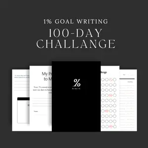 1% Daily Goal Writing Journal