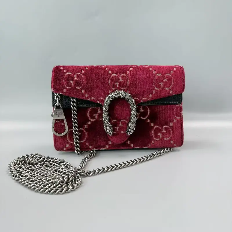 gucci red velvet bag - TikTok Shop