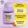 Lemme Purr Gummies - Vaginal Probiotic for Women - Balanced pH, Healthy Odor, Yeast Balance & Flora Support - Tasty Pineapple (60 Count)