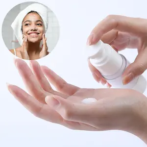 3 Pack Airless Pump Bottles Travel Size Pump Bottle Lotion Container Refillable Cosmetic Pump Dispensers for Foundation Moisturizer Shampoo Toiletry(0.5oz+1oz+1.7oz)