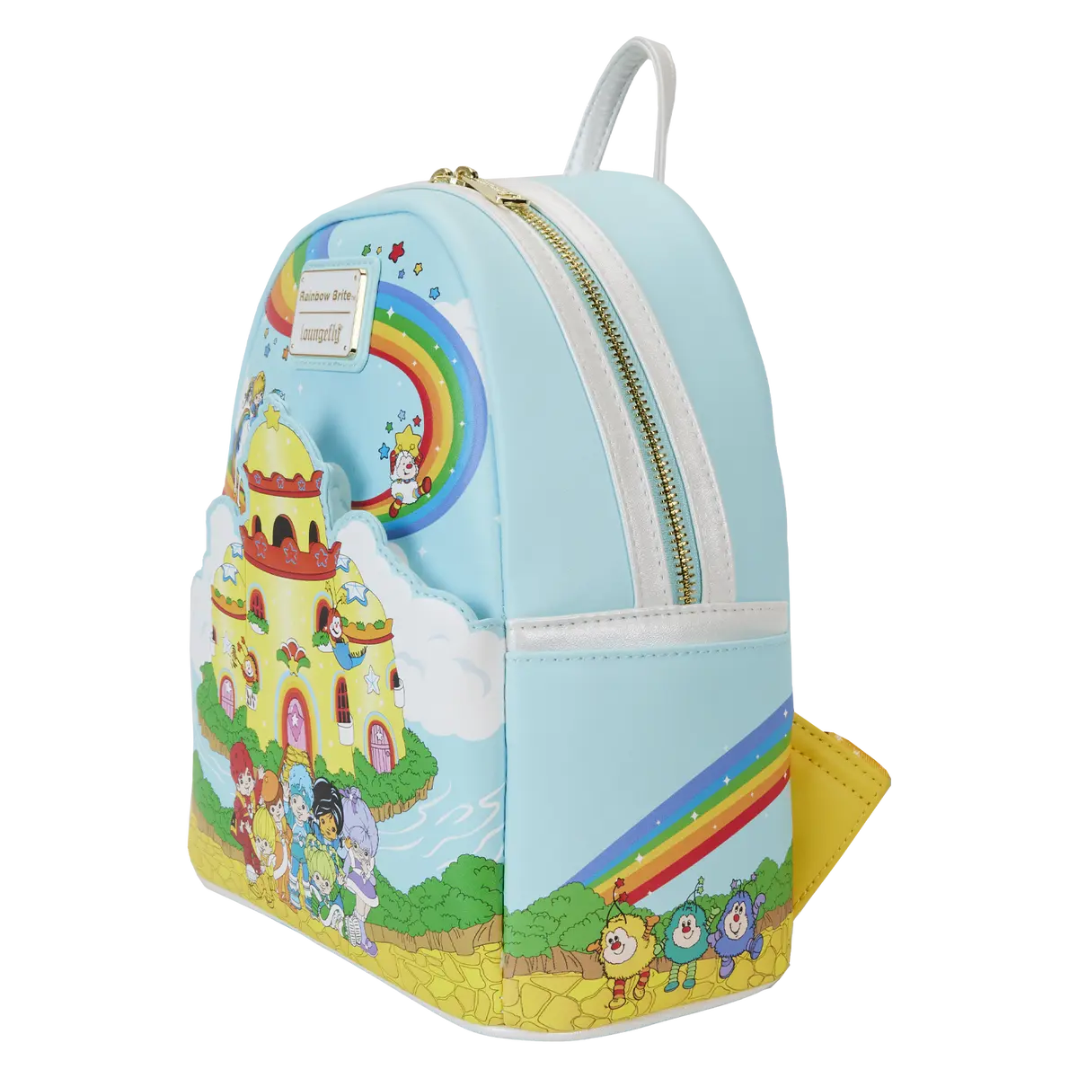 Colorful Castle and Boat Mini Backpack Studio Ghibli Castle in the Sky Mini Backpack Pazu Sheeta  main image 3