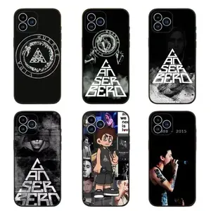 Music Canserbero  Anserero Phone Cases for iPhone 17 16 15 14 13 12 11 Pro max Pro Plus Air Black TPU Shockproof Phone Protective Cover Gift For Fans