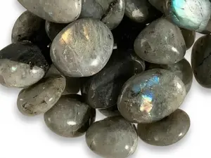 Labradorite Tumbled Stone Natural Gemstones Unique Flash for Liminal Sight Protection