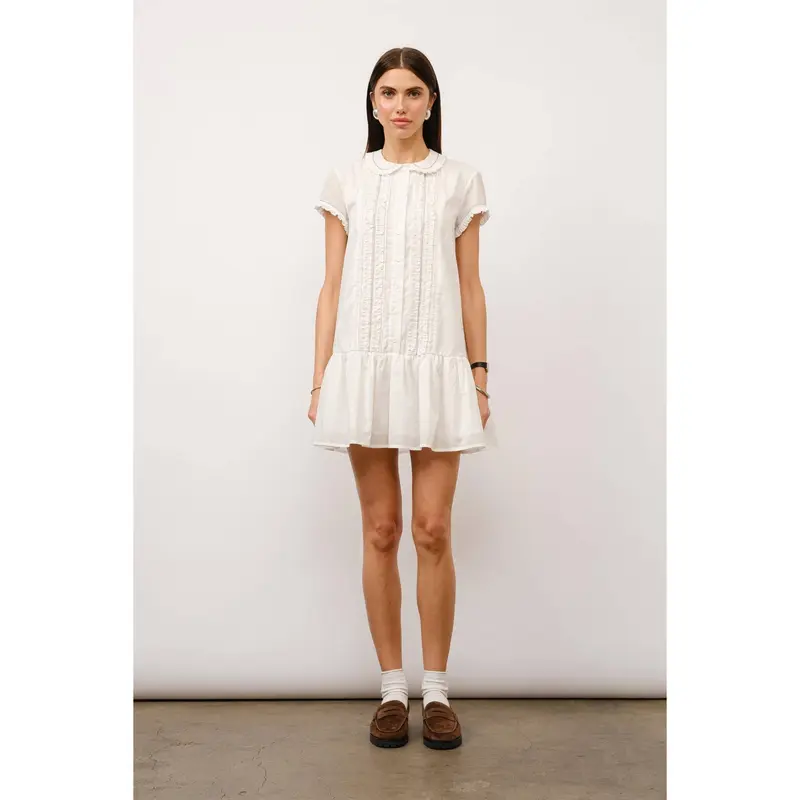 mariza mini dress white - TikTok Shop