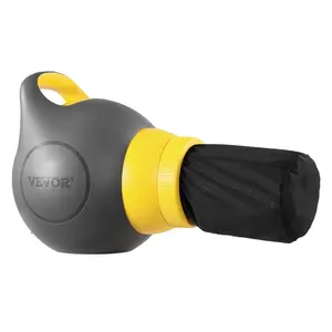 VEVOR Foam Machine, 115 W Party Foam Cannon, Portable Foam Maker with a Tripod Stand, Powerful Foam Party Machine, for Backyard, Pool, Outdoor Events, Birthdays, Celebrations and Party, Grey Yellow