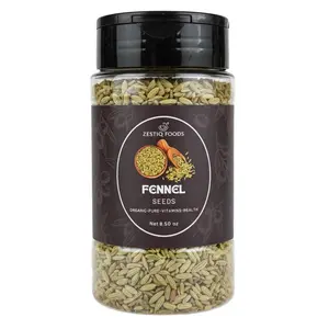 ZF Organic Fennel Seeds - Support Digestion & Overall Health | 8.5 oz