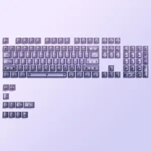 Womier Crystal Jelly keycaps ,Transparent  Style Cute keycap for All US Layout Cherry Mx Mechanical Keyboard,only keycaps