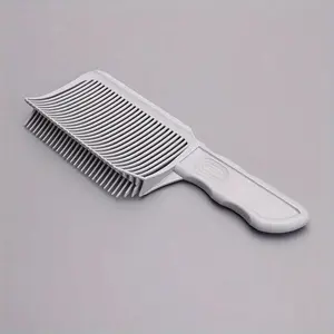 1pc Fading Comb Professional Barber Clipper Blending Flat Top Hair Cutting Comb for Men Heat Resistant Fade Brush Grooming Comb