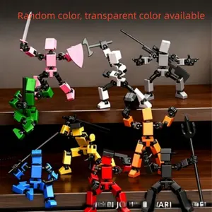 13 Joint Articulated Robot Toy, 3D Printed DIY Magnetic Robot, Stress Relief Toy, Creative Gift for All Ages, Handmade Model