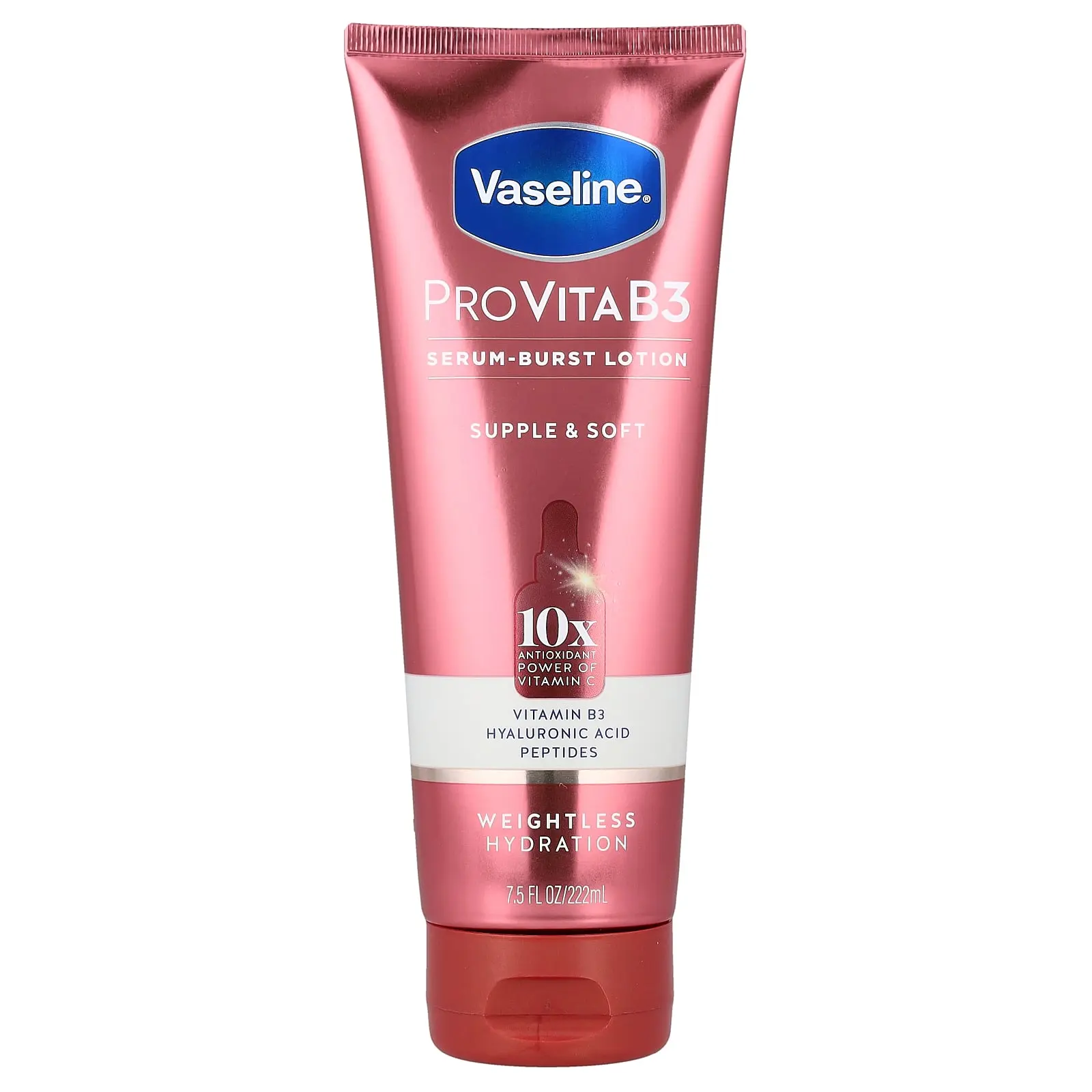 Vaseline ProVitaB3, Serum-Burst Lotion, Supple & Soft, 7.5 fl oz (222 ml)