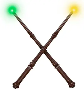 Light Up Magic Wand for Kids Sound Wizard Witch Illuminating Toy