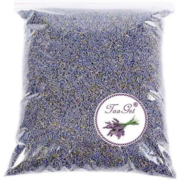 TooGet Fragrant Lavender Buds Dried Flowers Wholesale, Ultra Blue Grade - 225g
