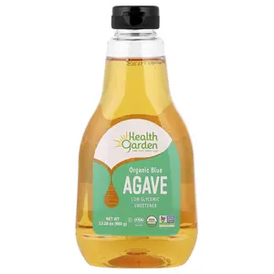 Health Garden Organic Blue Agave, Low Glycemic Sweetener, 23.28 oz (660 g)