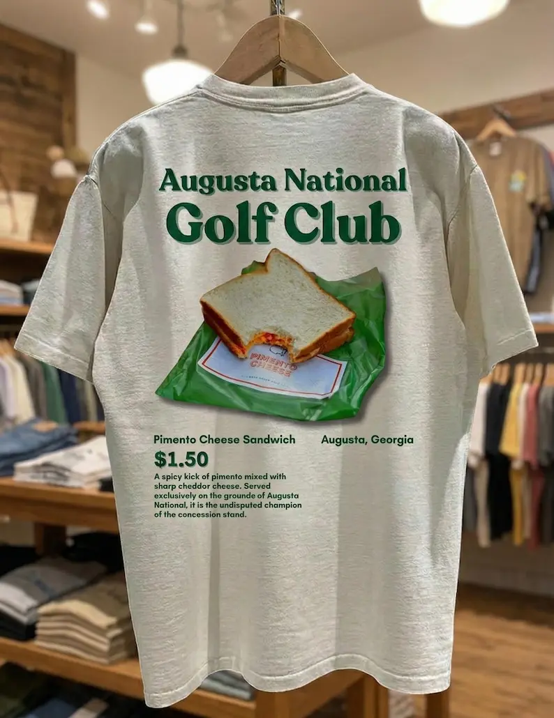 The Masters Vintage shirt, Pimento Cheese Sandwich , Augusta National Golf Club tee Hoodie - Sweatshirt