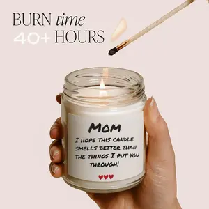 Gifts for Mom from Daughter Son, Best Mom Gifts, Funny Mom, Birthday Thanksgiving for Mom Stepmother Adoptive Mother, Mom's Last Nerve, Relaxing Pressure Candles