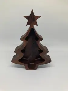Christmas Tree Small Dish Holiday Gift Decor Decoration