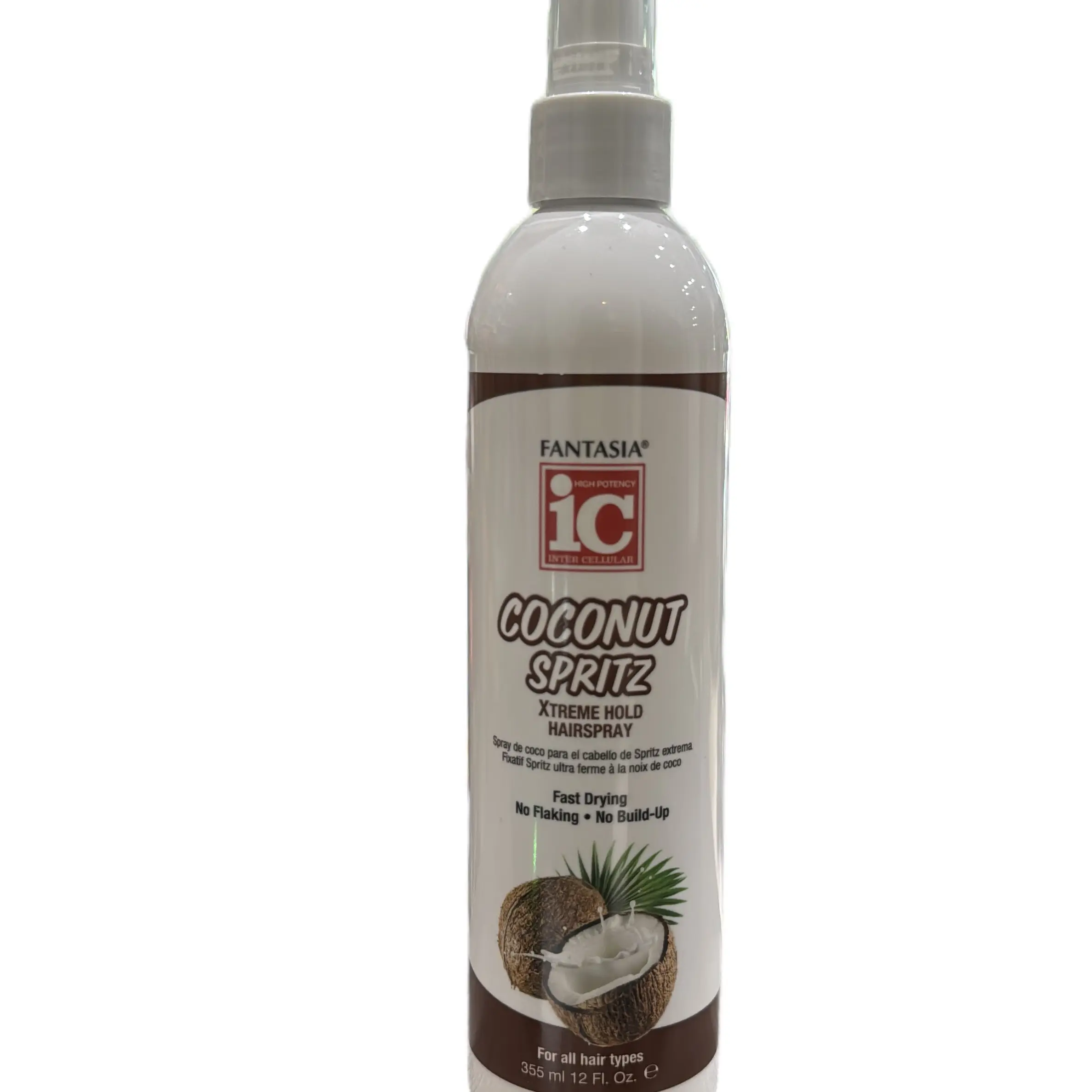 Fantasia Coconut Spritz Xtreme Hold Hairspray 12oz