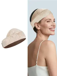 Wide Wig Grip Cap for Glueless Wigs, 2-In-1 Non-Slip Design with Velvet Grip Band, Perfect Fit for Women, Nude Color, Single Pack