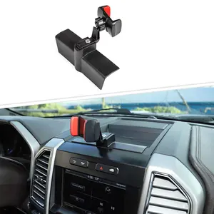 360 Degree Car Cellphone Mount Phone Holder For Ford F150 2015-2020 Car Interior Accessories, ABS+Metal