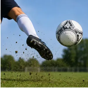 Premium White Soccer Ball – Professional Training Football for Outdoor Play
