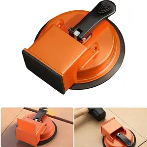 Floor Gap Repair Tool, Enhanced Vacuum Suction, Adjustable Height, Carbon Steel & Rubber Pad, for Laminate Vinyl Flooring