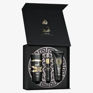 Lattafa Asad 3 pcs Giftset EDP 100ml + 20ml EDP + Body Shower 100ml