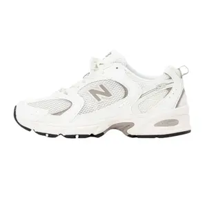 New Balance NB 530 Comfortable Durable Low-Top Casual Urban Commuting Running Shoes Unisex White Gray Trending Shoes, House White Official Shoes to Get / Maison Mihara
