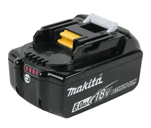 Makita BL1860B 18V LXT Lithium‑Ion 6.0Ah Battery 1 or 2 Pack