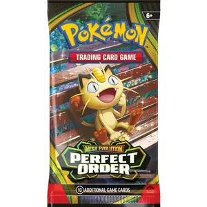 Pokemon: Mega Evolution Perfect Order English Booster Pack (10 Cards)