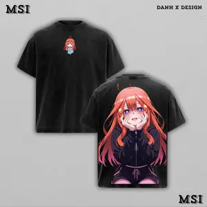 Itsuki Nakano | The Quintessential Quintuplets Inspired Sweater “Crimson Determination — The Girl Who Fought for Her Own Tomorrow” — For Anime Lovers, For Gift Drops That Radiate With Courage