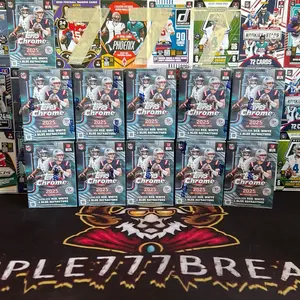 TOPPS CHROME PYT #601: (10x) 2025 TOPPS CHROME BLASTER BOXES + ( JERSEY BOUNTY )