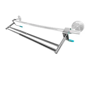 Get THE MAGIC BAR Here!!! The Magic Bar is the World’s Only Instant Towel Bar Extender. Doubles Your Towel Space. Fits Almost Any Rack or Shower Walls Faster Drying No Tools Required Expands from 14.5 to 25.5 Inches STANDARD or DOUBLE