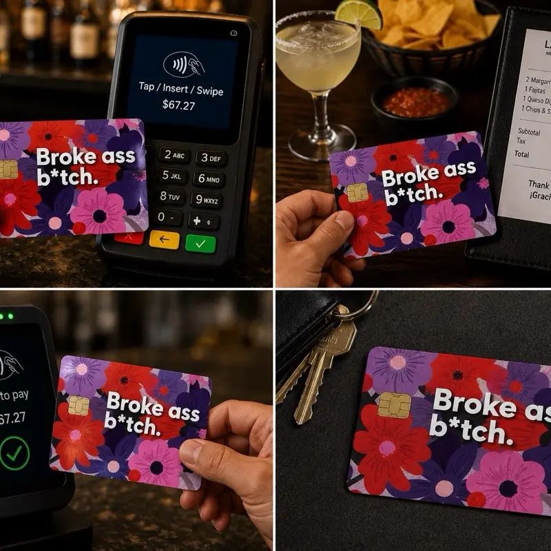 Brock girl credit/debit card skin