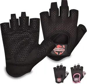 FIGHTSENSE Weight Lifting Gloves with Full Palm Protection – Breathable Workout Gloves for Men & Women, Ideal for Weightlifting, Fitness, Cycling, Pull-ups, and Deadlifting