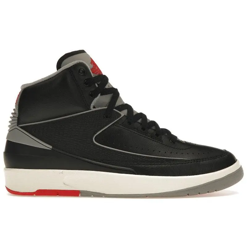 Jordan Men's 2 Retro Black Cement Basketball Shoes, from StockX