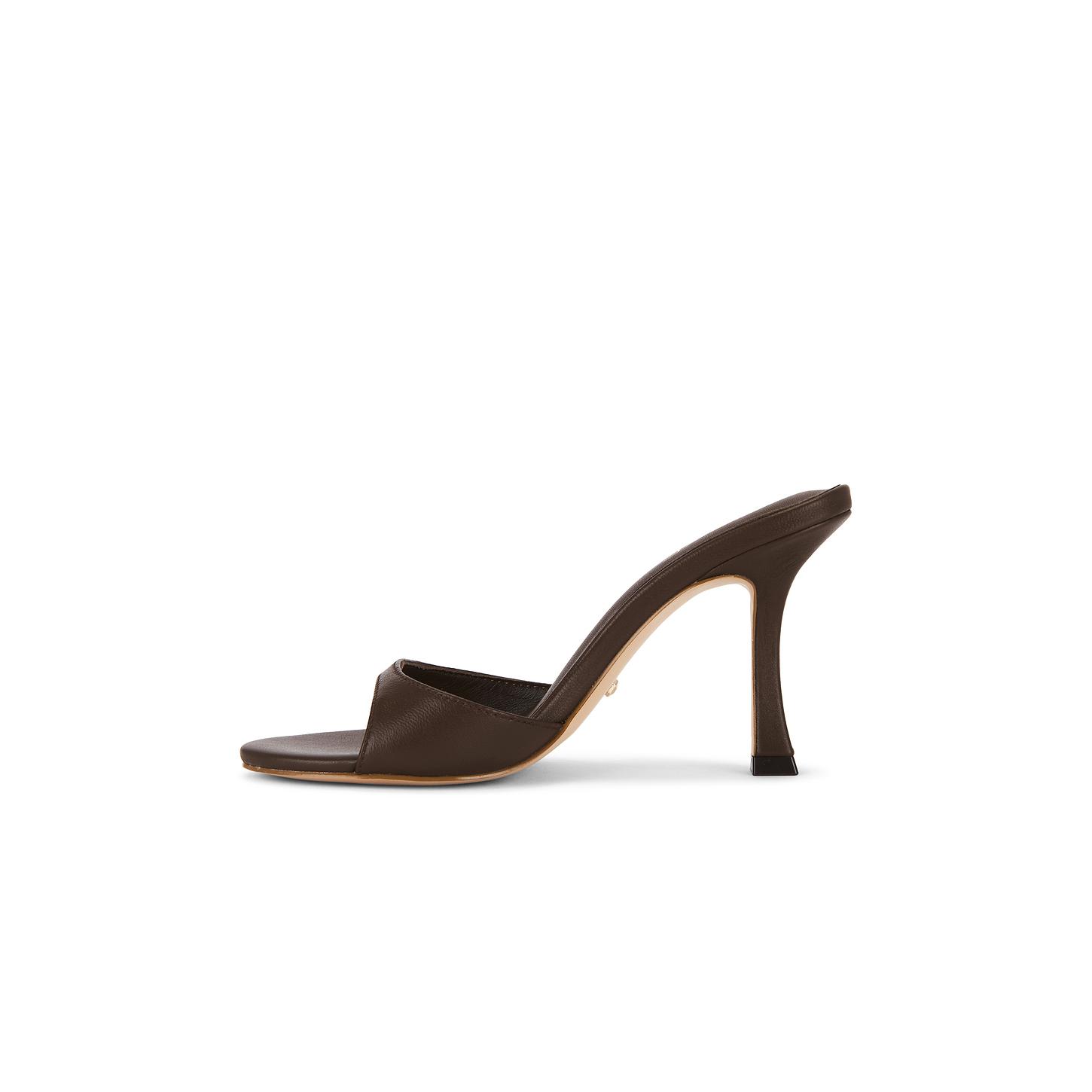 RAYE Alejandra Heel in Chocolate Brown