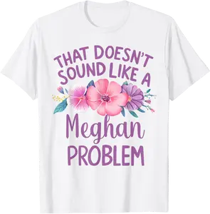 Meghan Personalized Cute Flower Girls Meghan Name T-Shirt - Josephroycos Shop 52B0DBVV4448