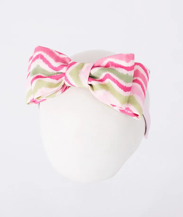 Zigzag Print Headband