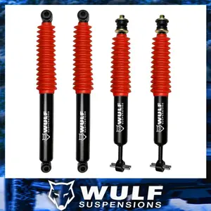 Wulf Extended Shocks For 1-3" Lift Kits Fits 1998-2011 Ford Ranger with Torsion Bar
