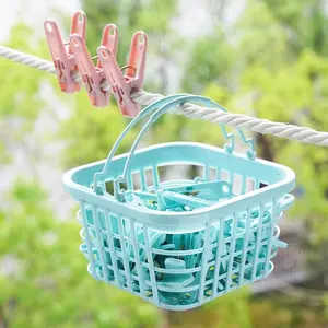 30 Pieces of Windproof Plastic Clothes Clips for Drying Comforters, Heavy-Duty Clips for Home and Office Use, Strong and Durable Laundry Accessories Set