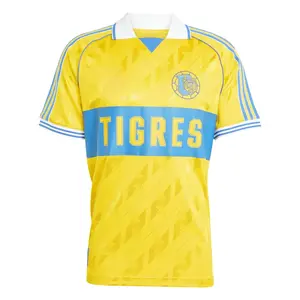 Tigres UANL Retro Anniversary Jersey 2526 (Gold), Liga Mx Football Shirt, Mexico Football Jersey, Sport Shirt, Gift for Sport lovers.