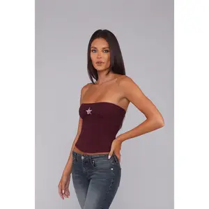 STARLET TUBE TOP / RASPBERRY