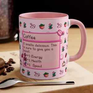 Girly Stardew Valley Coffee Mug, Stardew Valley Farming Game Mug, Gift for Him or Her, Tea Mug, Ceramic Coffee Mugs Drinkware Gift For Gamer, Birthday Gifts - vdg10012