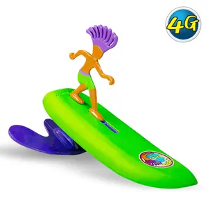 SurfBack 4G Beach Toy - Automatic Surfing Fun for Kids & Adults - Hands-Free Entertainment - Catch Currents & Perform Tricks - Perfect for Beach Days