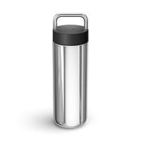 Matte Black + Polished Steel