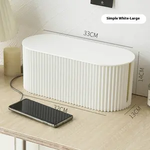 Cable Management Box for Power Strips & Cords