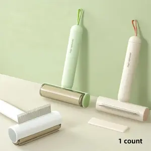 New Three-In-One Pet Comb Stainless Steel Dense Teeth Needle Comb Roller Fur Remover Cat De-Shedding Tool Fur Removal Tool